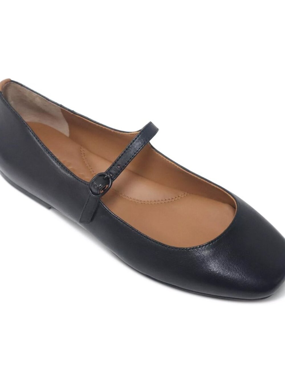 Gentle Souls Wyona Mary Jane Flats Black US Size 5